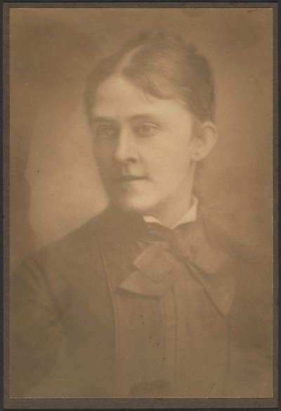 [Retrato de mujer vestida con corbata] de Louis Fleckenstein