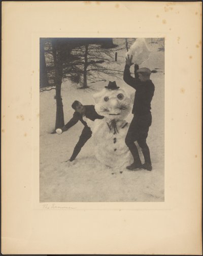 El muñeco de nieve de Louis Fleckenstein