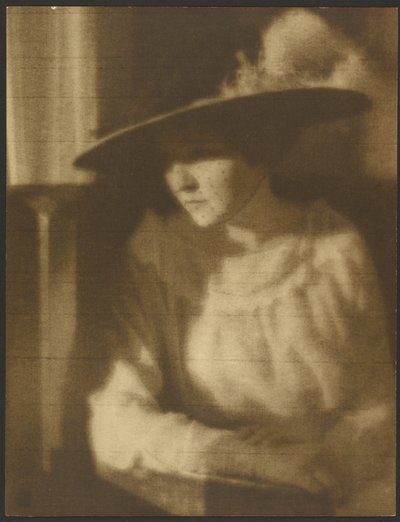 Mujer con velo de Louis Fleckenstein