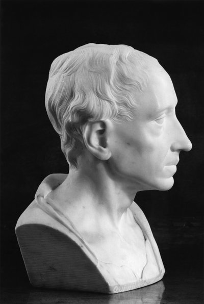 Busto de Alexander Pope de Louis Francois Roubillac