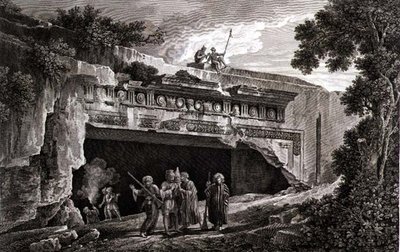 El monumento sepulcral de los Reyes de Judá, placa 25 del Volumen III de un 
