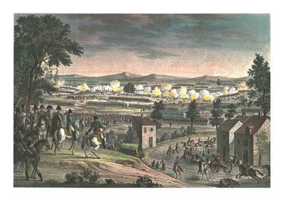 Batalla cerca de Lutzen, 2 de mayo de 1813, c. 1850 de Louis Francois Couche