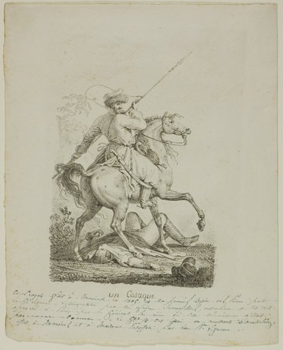 Un cosaco de Louis Francois Lejeune