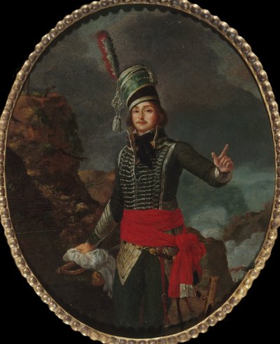 Retrato del General François Séverin Marceau-Desgraviers 1769-1796, c. 1796 de Louis François Sergent Marceau