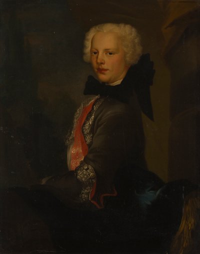 Retrato de un noble (óleo sobre lienzo) de Louis Gabriel (attr.to) Blanchet