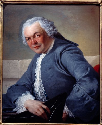 Retrato del Sr. Tolozan. Pintura de Louis Gabriel Blanchet de Louis Gabriel Blanchet