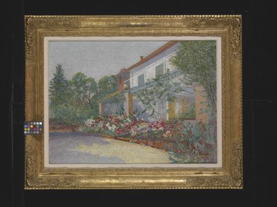 Villa en el Midi, fecha desconocida (óleo sobre lienzo) de Louis Gaidan