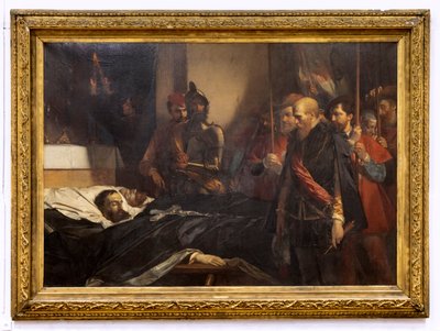 Últimos honores a los duques Egmont y Horne de Louis Gallait