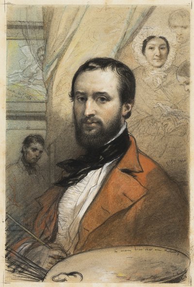 Autorretrato de Louis Gallait