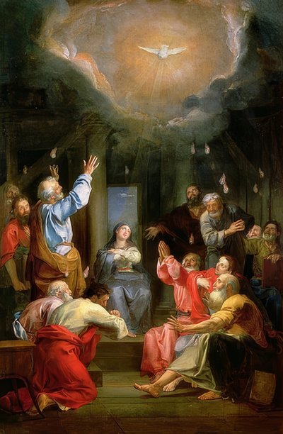 La venida del Espíritu Santo de Louis Galloche