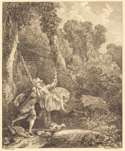 Allí se corren más de un peligro de Louis Germain and Charles Emmanuel Patas after Louis Gabriel Moreau