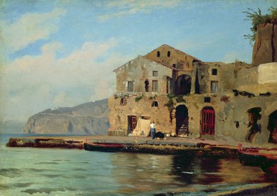 Casa de playa en Sorrento de Louis Gurlitt