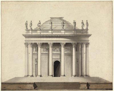 Un Templo Clásico de Louis Gustave Taraval