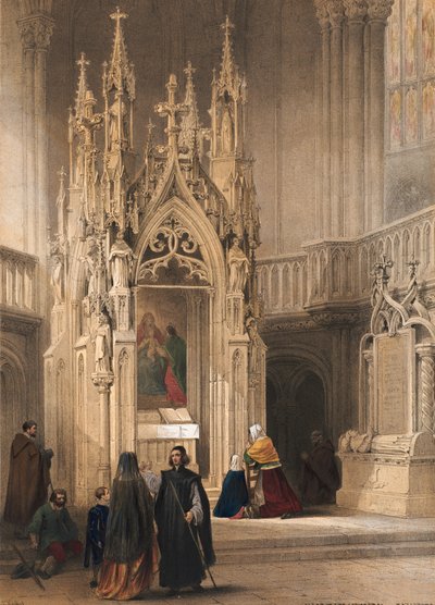 Altar en la catedral, Ratisbona, Hoja 8 de 
