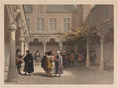 Ancien Bourse, Amberes de Louis Haghe