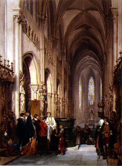 Bautismo de Louis Haghe