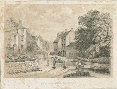 Pueblo de Eccleshall de Louis Haghe