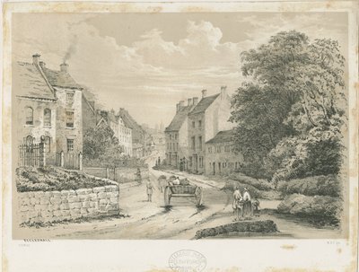 Pueblo de Eccleshall de Louis Haghe