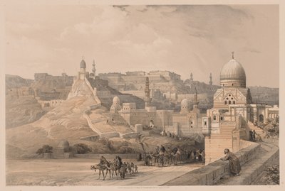 Egipto y Nubia: Volumen III - No. 34, La Ciudadela de El Cairo, Residencia de Mehemet Ali de Louis Haghe