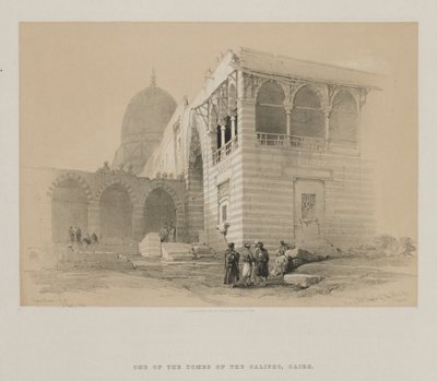 Egipto y Nubia, volumen III: una de las tumbas de los califas, El Cairo de Louis Haghe
