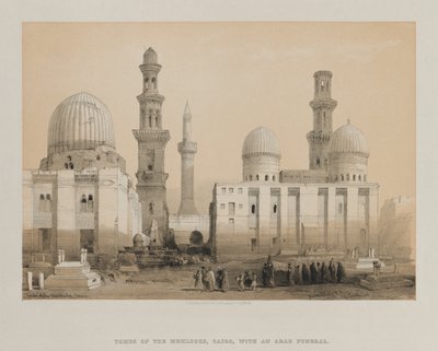 Egipto y Nubia, Volumen III: Tumba de los Memlooks, El Cairo de Louis Haghe