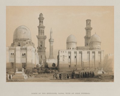 Egipto y Nubia, Volumen III: Tumba de los Memlooks, El Cairo, 1849 de Louis Haghe