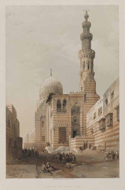 Egipto y Nubia, Volumen III: Tumbas de los califas, El Cairo de Louis Haghe