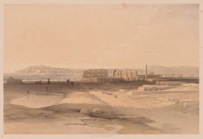Egipto y Nubia: Volumen II - No. 32, Karnak de Louis Haghe