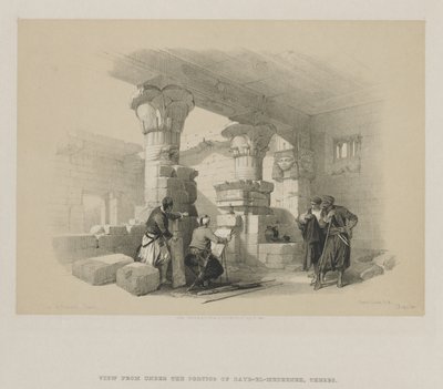 Egipto y Nubia, Volumen II: Dayr-El-Medeeneh, Tebas, 1848 de Louis Haghe