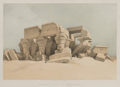 Egipto y Nubia, Volumen II: Kom-Ombo de Louis Haghe