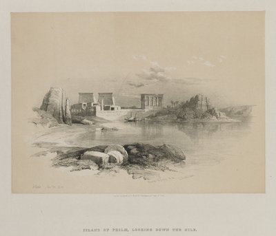 Egipto y Nubia, Volumen II: Philae de Louis Haghe