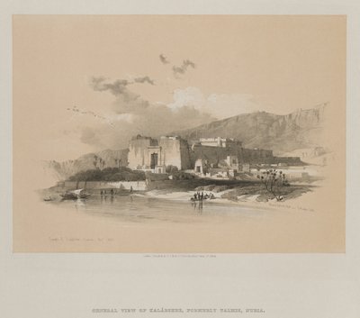 Egipto y Nubia, Volumen II: Templo de Kababshe, Nubia de Louis Haghe