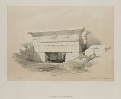Egipto y Nubia, Volumen I: Dendera, 1847 de Louis Haghe
