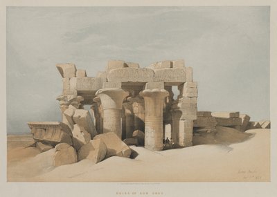 Egipto y Nubia, Volumen I: Kom-Ombo de Louis Haghe