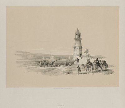 Egipto y Nubia, Volumen I: Siout - Alto Egipto, 1847 de Louis Haghe
