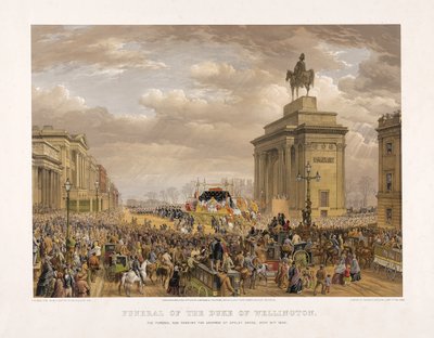 Funeral del Duque de Wellington de Louis Haghe