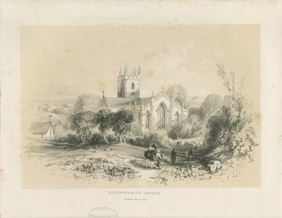 Iglesia de Handsworth de Louis Haghe