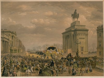 El funeral del Duque de Wellington de Louis Haghe