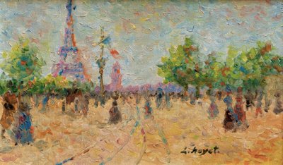París, la Torre Eiffel de Louis Hayet