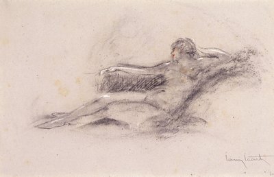 Desnudo reclinado de Louis Icart
