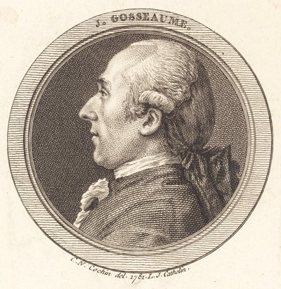 J. Gosseaume de Louis Jacques Cathelin after Charles Nicolas Cochin II
