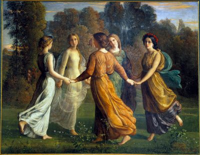 El poema del alma; Rayos de sol de Louis Janmot