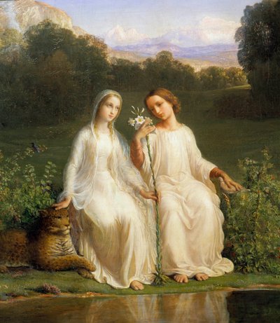 El poema del alma; Virginitas de Louis Janmot