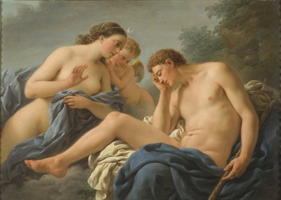 Diana y Endimión de Louis Jean François Lagrenée