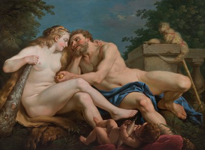 Hércules y Ónfale de Louis Jean François Lagrenée