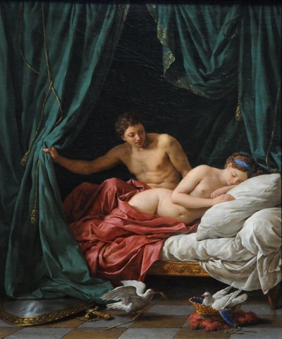 Marte y Venus Alegoría de la Paz, 1770 de Louis Jean François Lagrenée