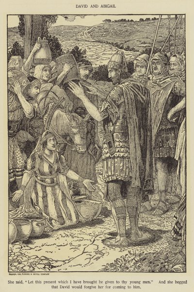 David y Abigail de Louis John Rhead