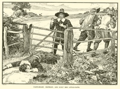 Corazón Débil, Desconfianza y Culpa roban a Pequeña Fe de Louis John Rhead
