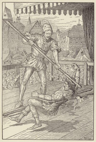 Golpeó a Eric de lleno en el cráneo de Louis John Rhead