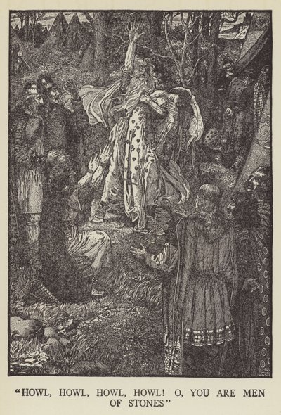 ¡Aullido, aullido, aullido, aullido! oh, ustedes son hombres de piedra de Louis John Rhead